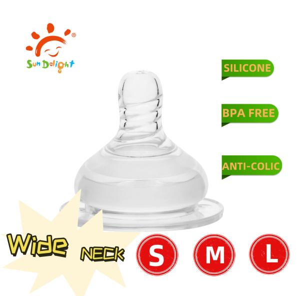 Buy cheap Round Shape Infant Silicone Nipple Individually Packaged from wholesalers