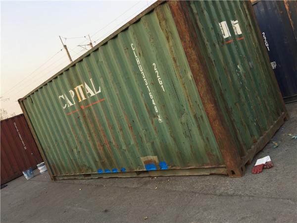 Buy cheap 20 Ft Metal Storage Containers / International Container 28000kg Payload from wholesalers