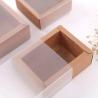 Buy cheap Pantone PU Leather Box Sliding Kraft Drawer Gift Box Folding TUV from wholesalers