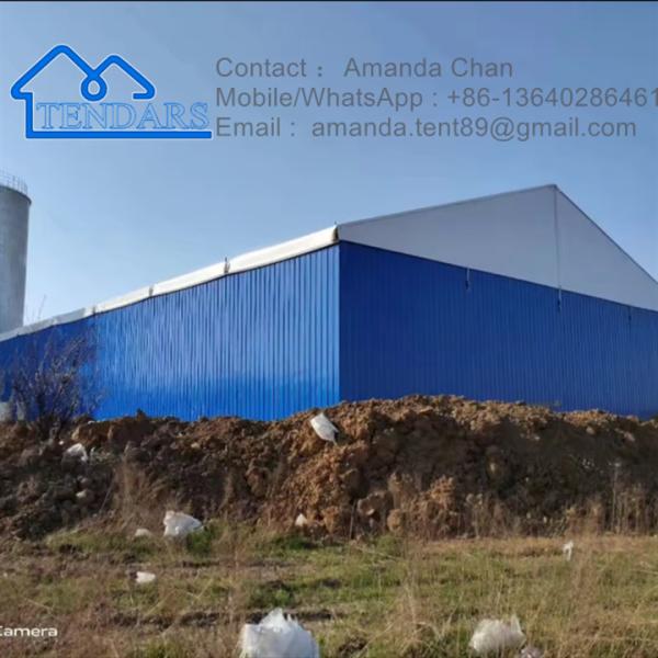Custom Size Heavy Duty Aluminum Warehouse Shelter Storage Tent For Trade Show