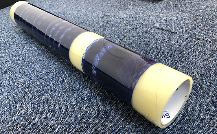 Customizable 21 Inch PE Soft Adhesieve Protective Film for Auto Carpet Dealer Must Remove Printing Film