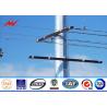 Buy cheap Round Shaped Galvanized Steel Pole 16 Sides With Galvanized Climbing Bolt from wholesalers