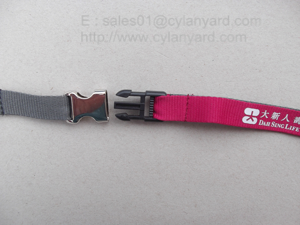 Business printed ribbon with detachable buckle