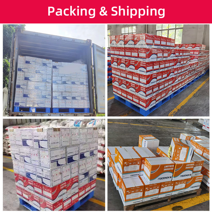 Windshield Automotive Polyurethane Adhesive High Strength Black Color