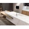 Buy cheap White SOFITEL Gold Marble Slab Tile 1600*3200mm For Living Room from wholesalers