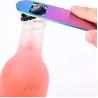 Buy cheap Soft Enamel Personalised Beer Opener Keyring Customized Logo from wholesalers