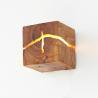 Buy cheap Loft Industrial Retro Indoor home decor Wall light cube wood wall lamp (Wh-VR-94) from wholesalers