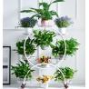 Buy cheap 20kg Bearing 50x28x80cm Metal Flower Stand Smooth Finish from wholesalers
