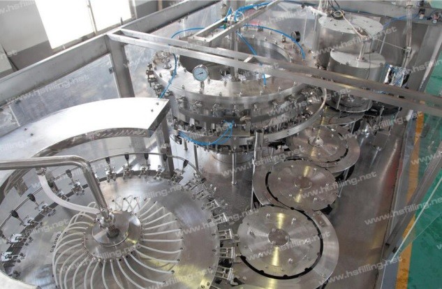 Rinser Capper Beverage Filling Machine 12000 Bottles/H beverage bottle rinsing filling capping machine