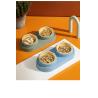Buy cheap Customizable Ceramic Pet Food Bowl with Stainless Steel Material from wholesalers