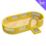 Buy cheap Ceramisite Playground Sand Pit For Indoor Play Area Equipment from wholesalers