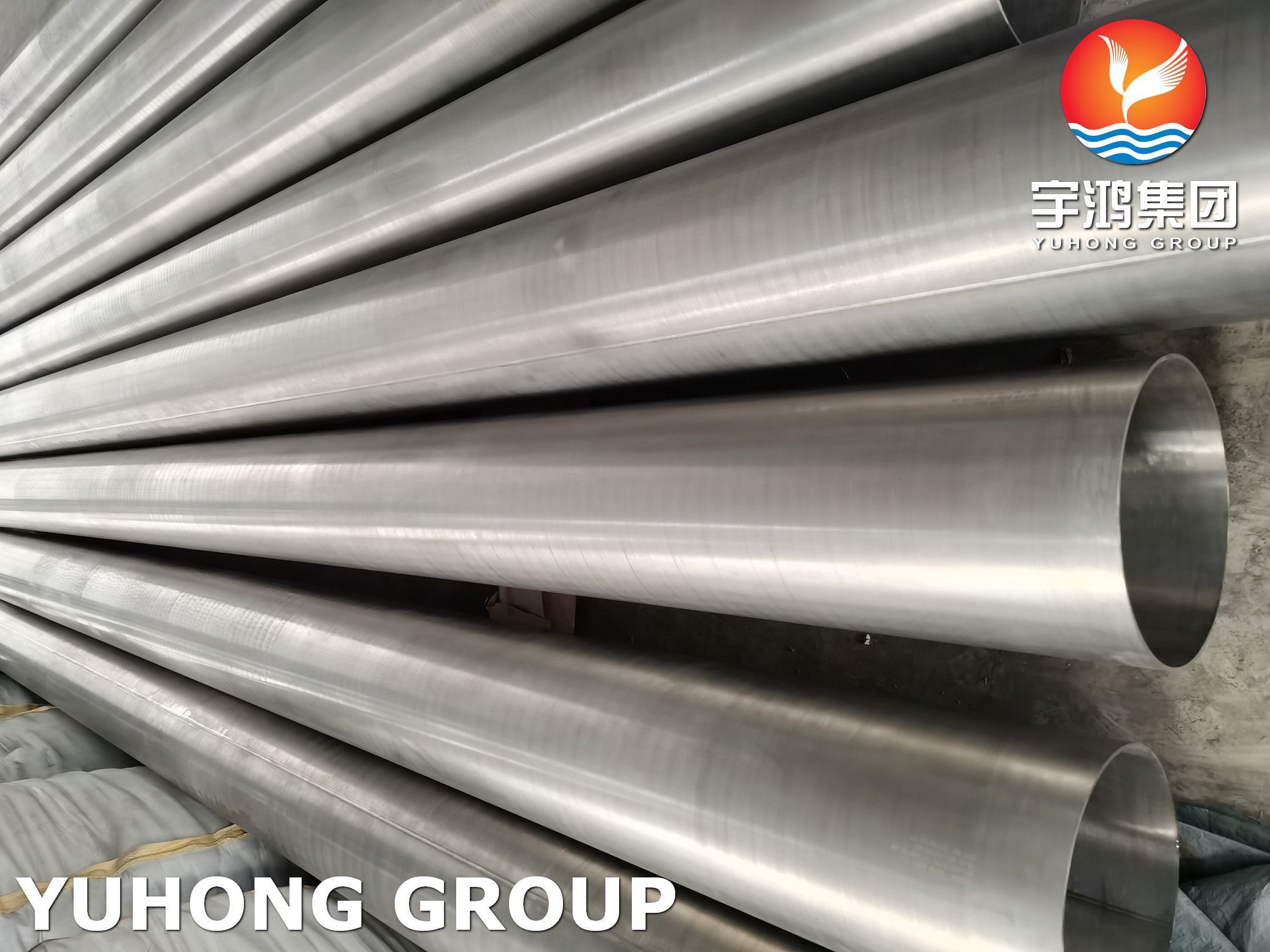 Buy cheap ASTM B862 Ti2 Titanium Welded Pipes For Heat Exchanger from wholesalers