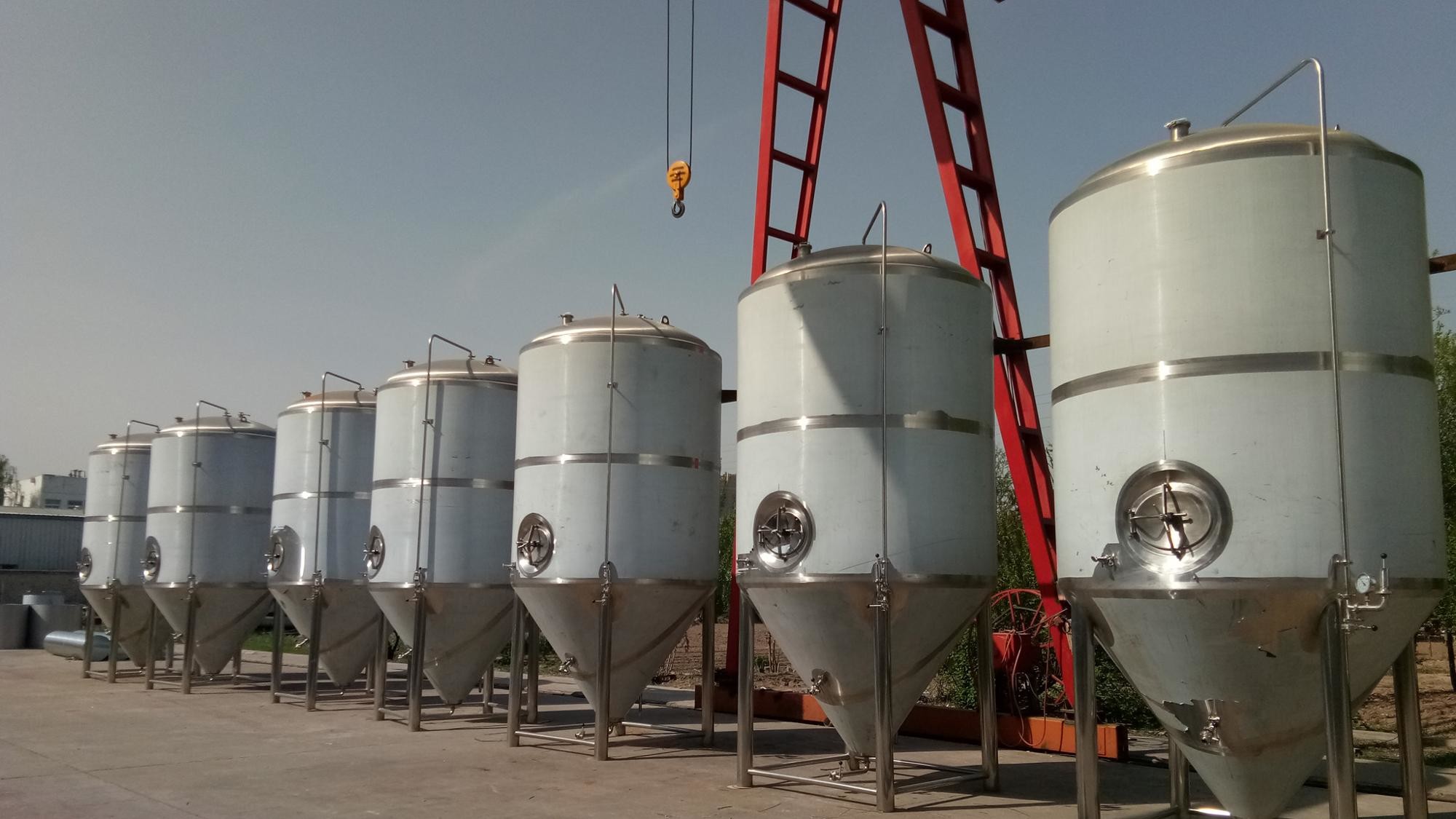 100L Beer Brewing Equipment Stainless Steel Fermentation Tank