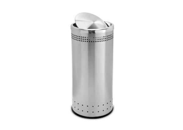 201 / 304 / 316 Stainless Steel Garbage Can , Stainless Steel Waste Bin