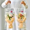 Buy cheap Handmade Sunflower Carnation Knit Bouquet Creative Ready-Made Gift for Bestie’s Birthday/Christmas Rose-Inspired Yarn Flowers from wholesalers