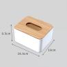 Buy cheap Customized White Ceramic Napkin Holder Rectangle For Wedding Party from wholesalers