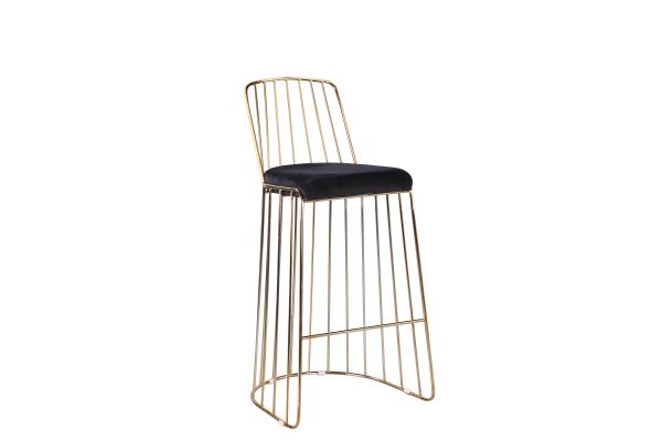 Buy cheap Reinforced Flannel 105cm 41.5cm Wrought Iron Bar Stools from wholesalers