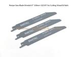 Recipe Saw Blade Bimetal 6" 150mm 10/14T for Cutting Wood & Nails,Reciprocating