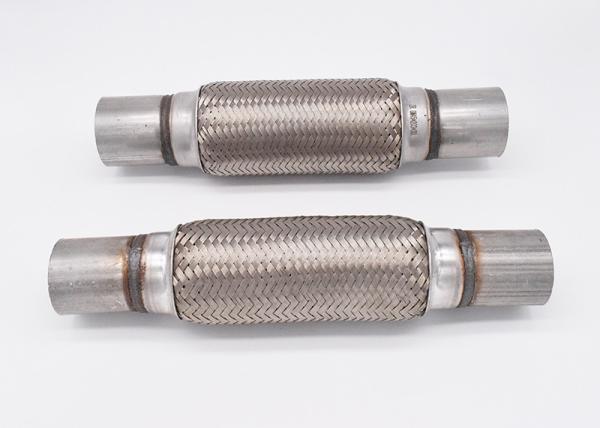 ID 57mm Overall 252mm exhaust pipe Vibration Absorb Truck Connector Stainless