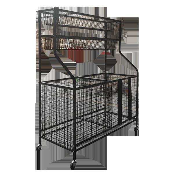 Buy cheap 42inch Height 36inch Length Sports Equipment Organizer Rack With Baskets And Hooks from wholesalers