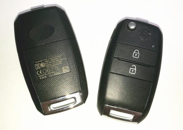 Buy cheap KIA Sportage Key Fob / 2 Button Remote Key Fob Model DD2TX1307-TA Frequency 433 Mhz from wholesalers