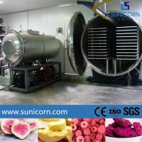 Buy cheap Stainless Steel Food Vacuum Freeze Dryer 6600*2100*2100mm Large Capacity product