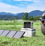 LiFePO4 Battery Portable Power Station 1200W Off Grid Solar Power System For