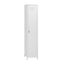 Buy cheap One Door Metal Wardrobe With Legs H 1800 * W 850 * D 420 Mm Size 10 Year product