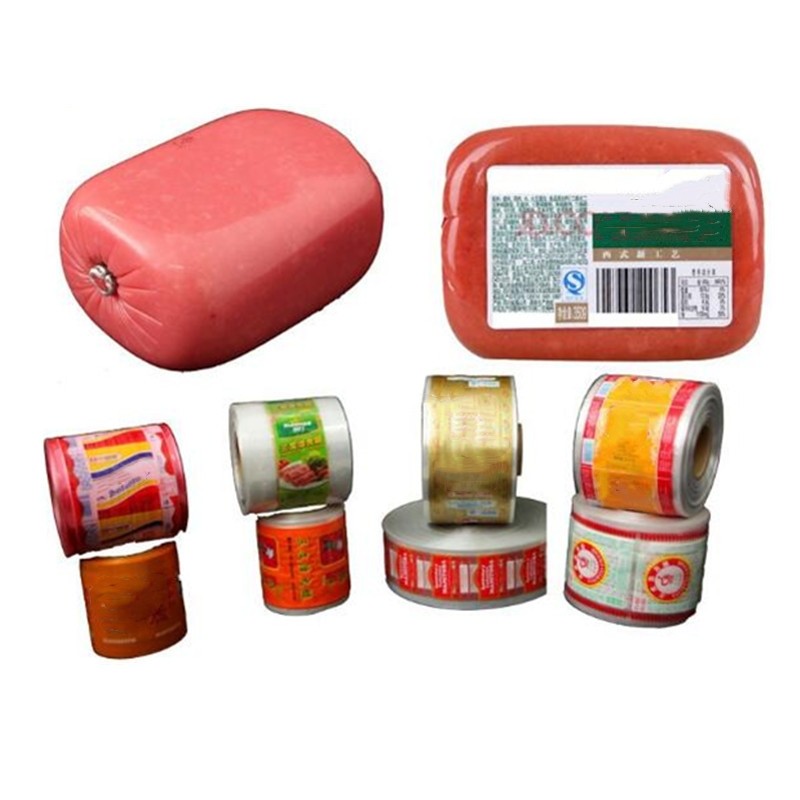 Shirred Plastic Sausage Casing PVDC Plastic Film For Hot Dog
