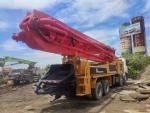 Hydraulic Machining Putzmeister 42m Cocnrete Pump Truck Renovated Condition in