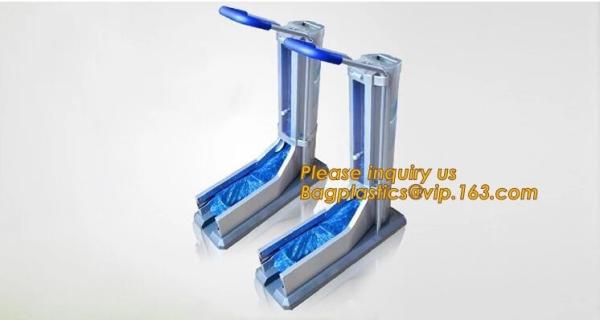 Disposable auto shoes cover dispenser for factory with non woven shoes cover,