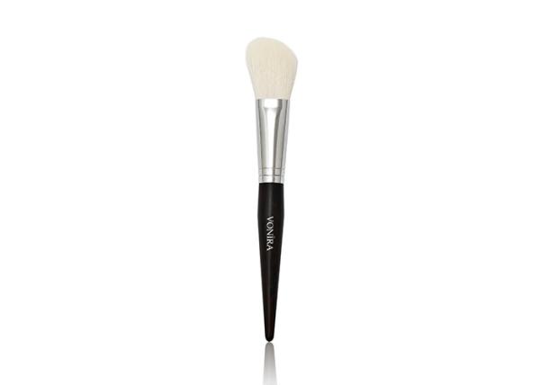 Buy cheap Luxury Slanted Powder / Contour Makeup Brush With Leather Soft XGF Goat Hair from wholesalers