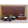 Buy cheap 1800mm Anti Corrosion Metal Garden Ornaments Corten Steel Water Trough from wholesalers