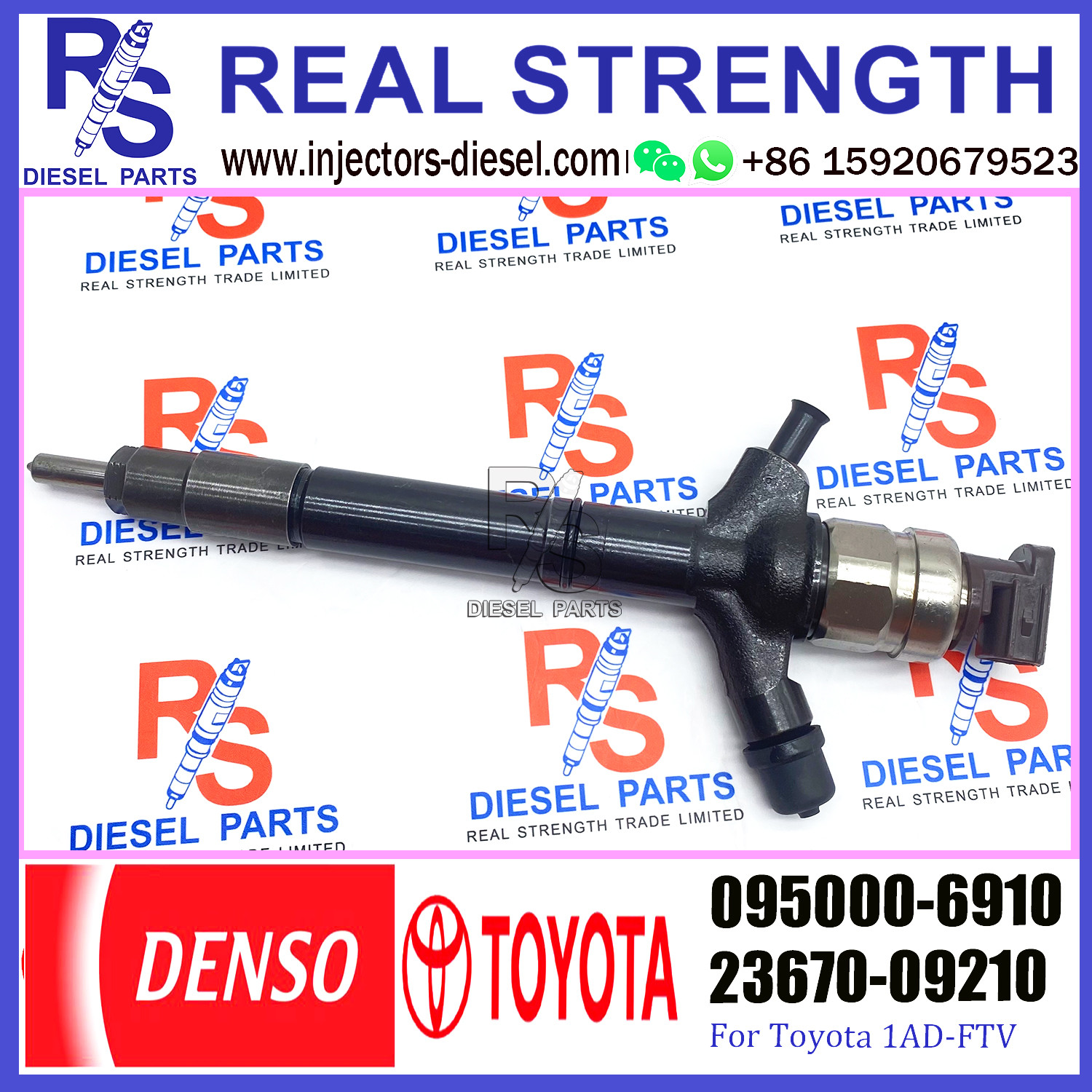 23670-0R170 23670-09140 TOYOTA Fuel Injector 095000-7640 095000-7280 095000-6910