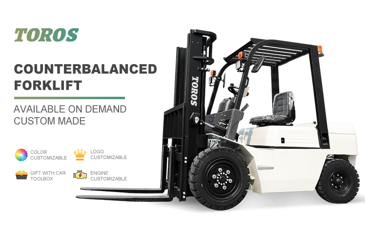 Pneumatic Tire All Terrain Lift Truck 6 In Width 15 Ft Maximum Forward Reach