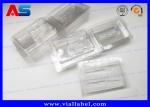 PVC Clear Ampoule Blister Packaging Tray For Medication 2ml Vials Engrave