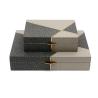 Buy cheap Elegant Leather Handmade 80mm Decorative Storage Containers from wholesalers