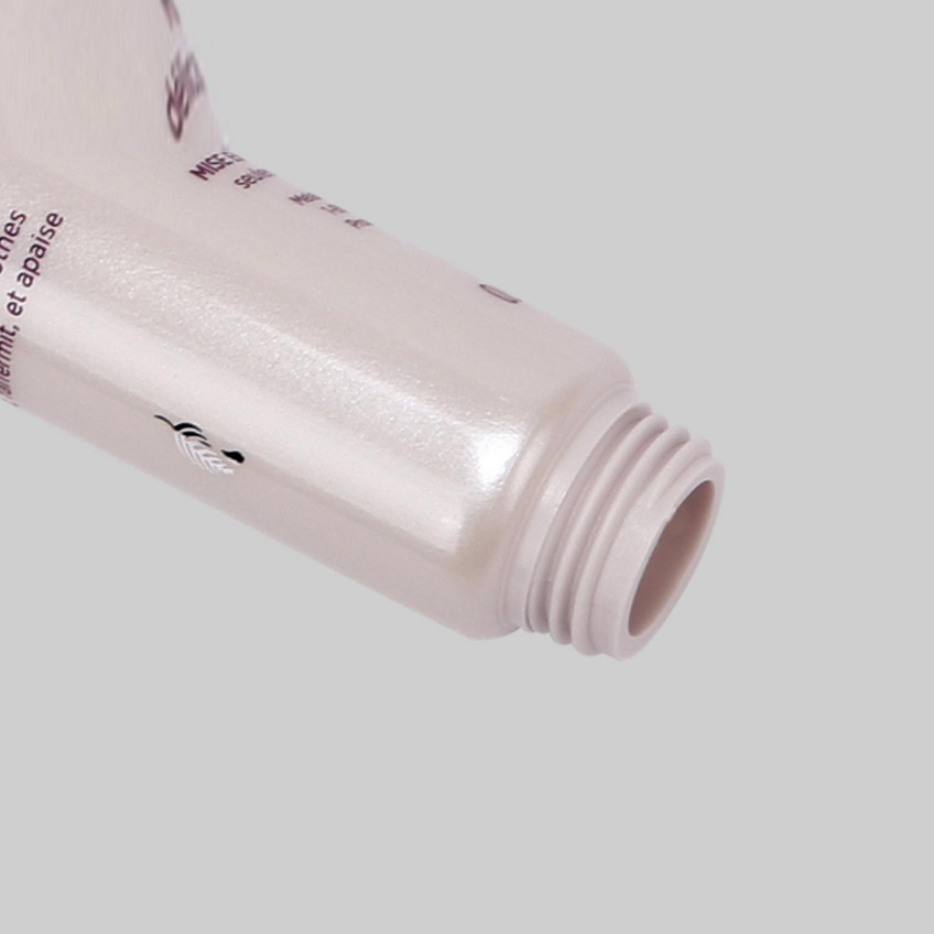 D19mm 10-25ml Metal applicator custom cosmetic eye cream massage serum tube