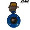 Buy cheap DN50 Carbon Steel Electric Flanged Industrial Butterfly Valve from wholesalers