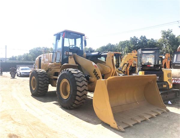 Used High Quality Cat Wheel Loader 966g, Secondhand 23 Ton Medium Front End