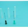 Buy cheap Blue Green Disposable Hypodermic Needles Sterile Out Diameter 0.36mm 28G from wholesalers