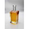 Buy cheap 0.7L Glass Spirit Bottle VODKA Champagne Cubic Clear Glass Bottle Decal Painting from wholesalers
