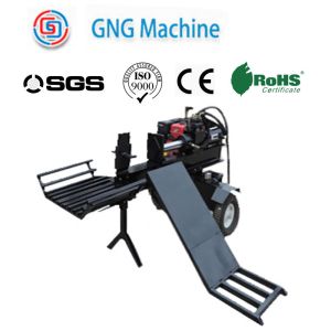 Buy cheap 45ton Gasoline Wood Chipper Artificial Timber Log Splitter ISO Certification product