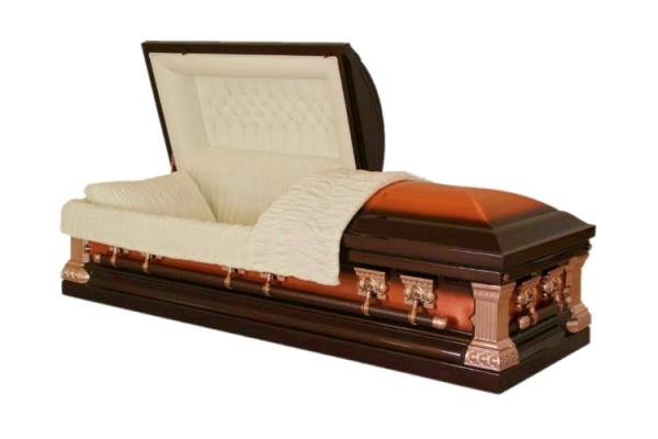 Buy cheap Beautiful Looking Cremation Coffin, Funeral Home Coffin 32 O.Z Thickness MC02 from wholesalers