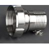 Buy cheap 0.10Kg 19mm Sanitary Hose Fittings DIN SS316L 3/4 Hose Union Without Nut from wholesalers