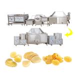 SUS304 Stainless Steel Semi-automatic Potato Chips Making Machine for Food