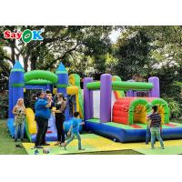 Buy cheap Durable Big Folding Inflatable Camo Bouncer For Amusement Park SGS CE product