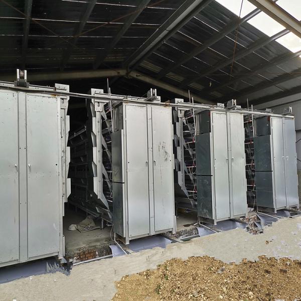 Buy cheap Q235 Chicken Farming Equipment , 54-384 Birds/Set H / A Type Layer Cage from wholesalers