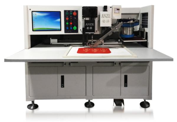 Buy cheap Shoe Upper CNC Leather Nailing Machine / Nail Attaching Machine Adjustment from wholesalers