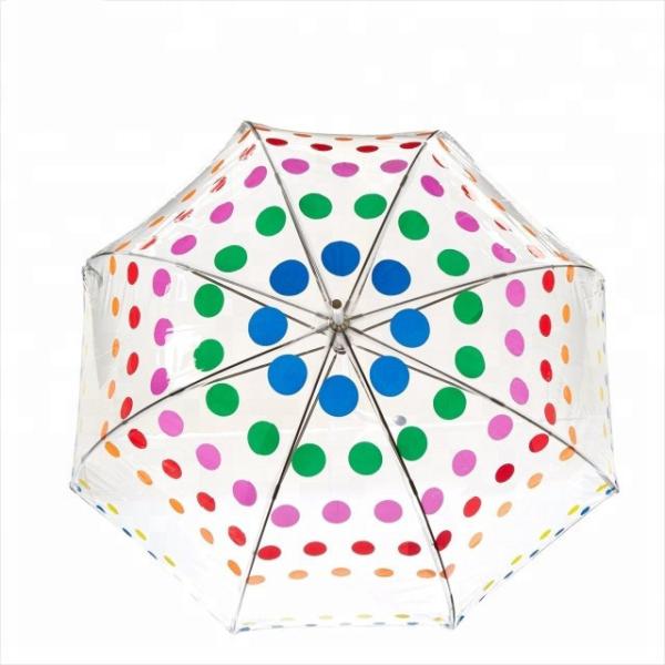 Buy cheap Custom Logo Compact Bubble Umbrella , Clear Transparent Umbrella For Womens from wholesalers